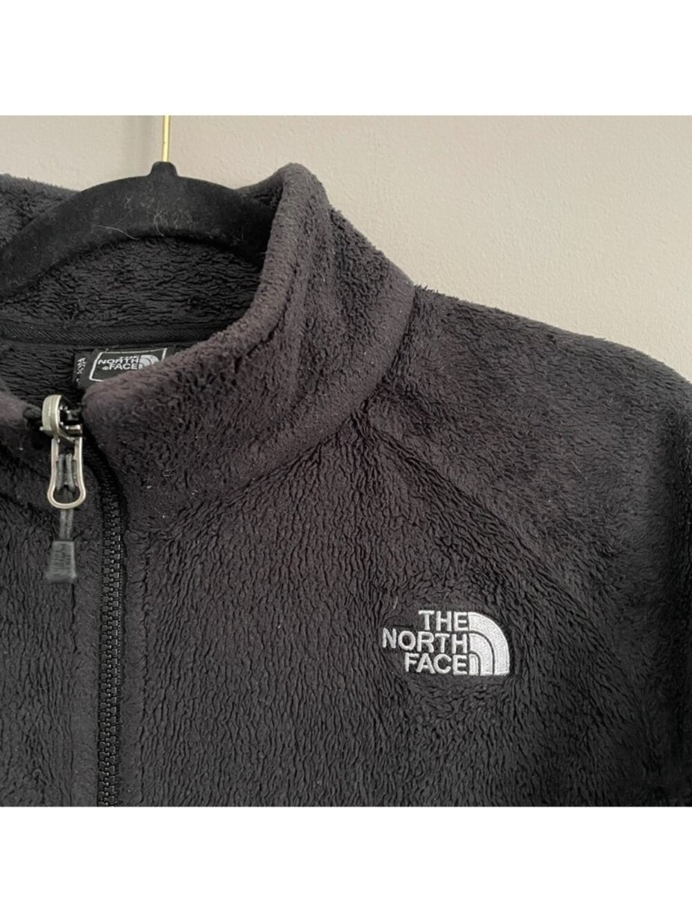 The North Face Black Osito Full Zip Fleece Jacket - Large - Picture 4 of 13